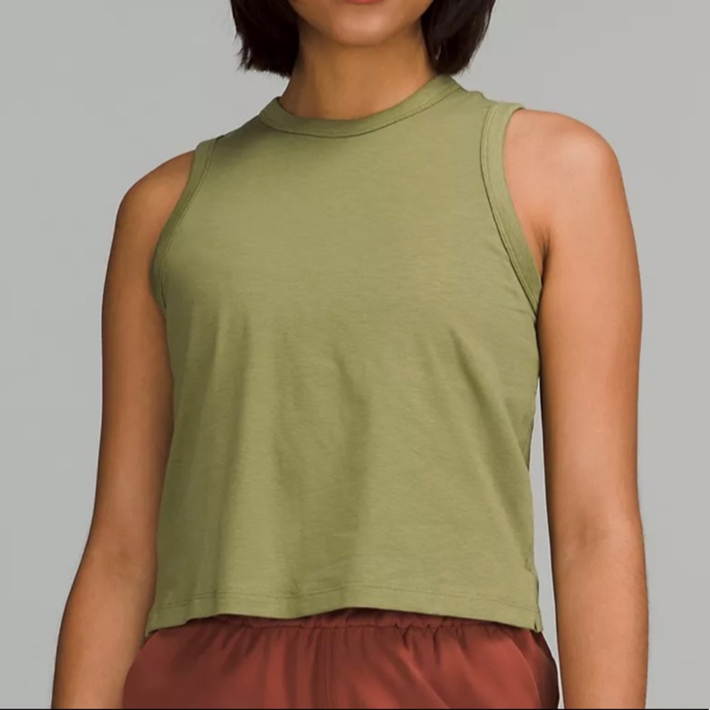 Lululemon Classic Fit Cotton Blend Tank